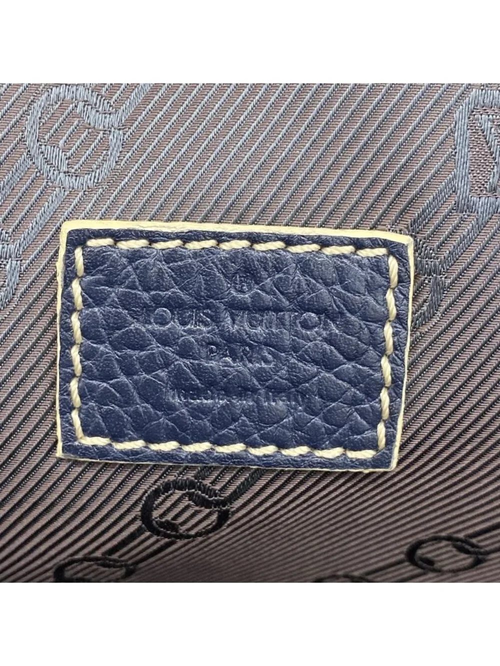 Louis Vuitton Boston Bag Tobago Keepall 50 Navy